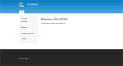 Desktop Screenshot of portaluan.com.mx