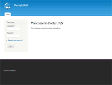 Tablet Screenshot of portaluan.com.mx